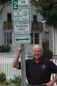 bill parking sign